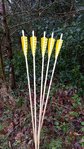 12 x Spine and Weight Matched Arrows